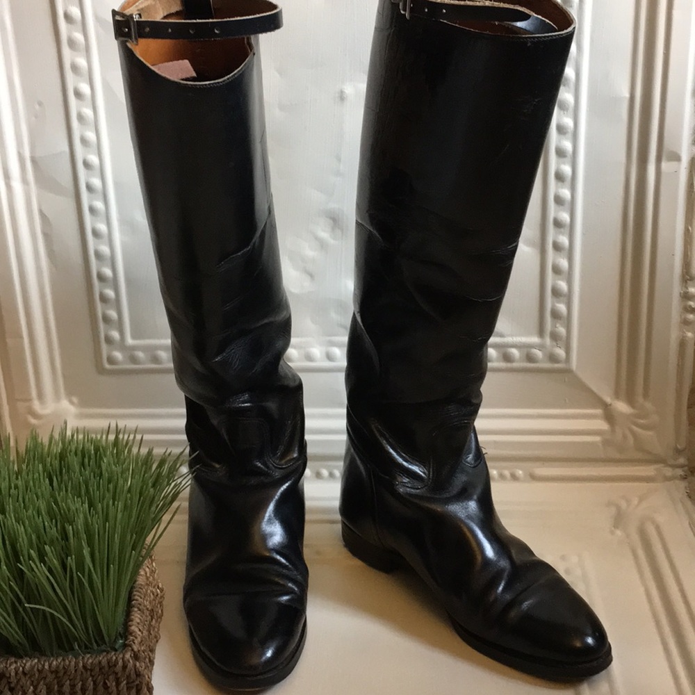 Vintage 60's Equestrian Riding Boots